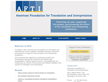 Tablet Screenshot of members.atanet.org